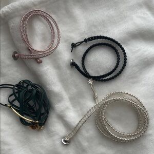 Lot of Victoria Emerson Color Wrap Bracelets